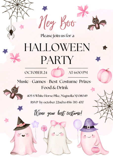 🎃Hey Boo Halloween Party👻